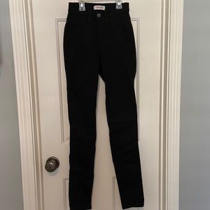 Vibrant Black Skinny Jeans